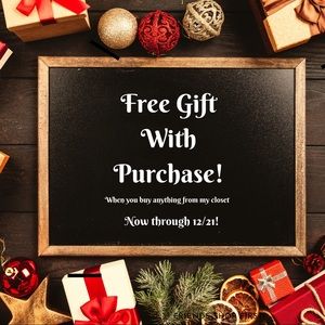 Free gift with purchase